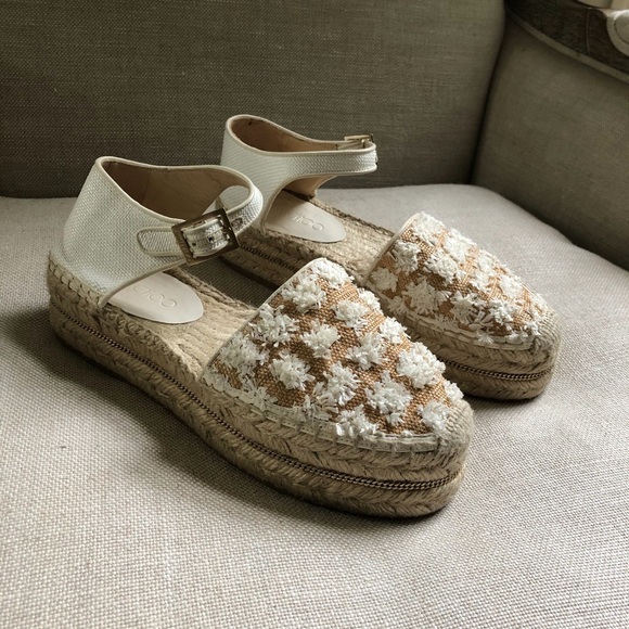 Jimmy Choo Shoes - Jimmy Choo Flatform Espadrilles Sandals Delphine 7